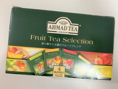 フルーツの味と香りが広がる4種の紅茶セット「AHMAD TEA（アーマッドティー）フルーツセレクション」でほっと落ち着くひととき♪｜レポハピ グルメ ニュース 