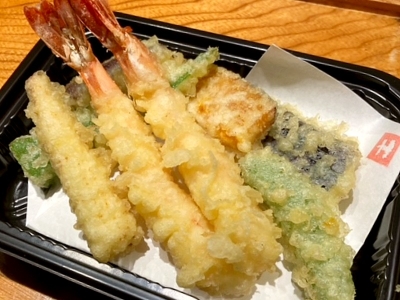 海老と野菜の天ぷら　1,500円（税込）